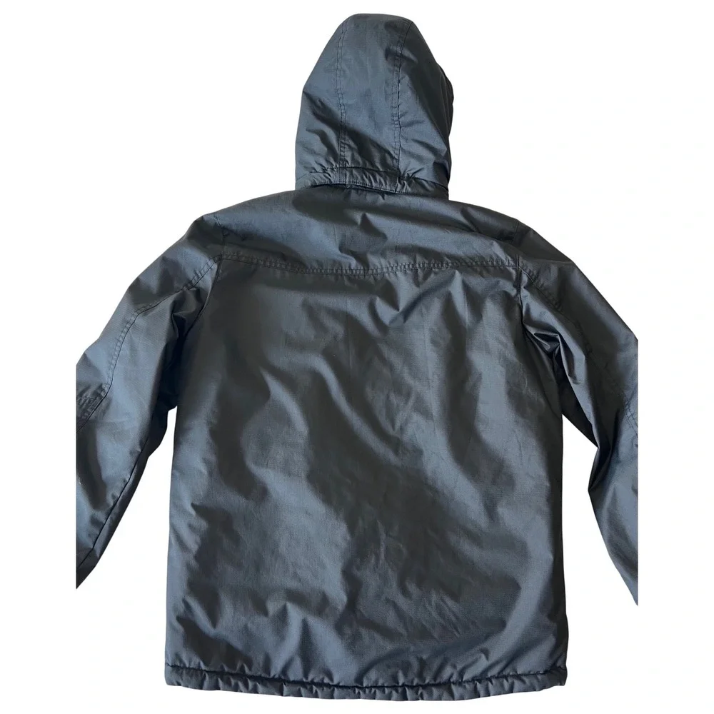 ZeroXposur Men's Black Hooded Full Zip Water Resistant Jacket‎ Size S